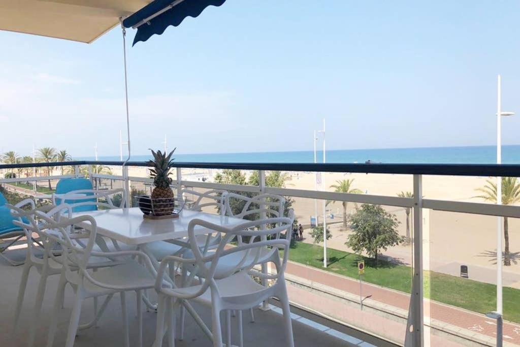 Апартаменти Playa De Gandia 1Ere Ligne El Galeon Екстер'єр фото